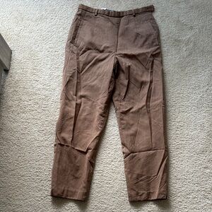 Womens Brown tailored pants Pendleton size 8